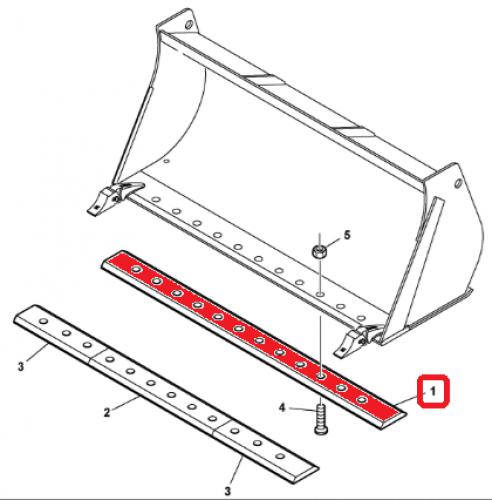 Bit lopaty VOLVO 